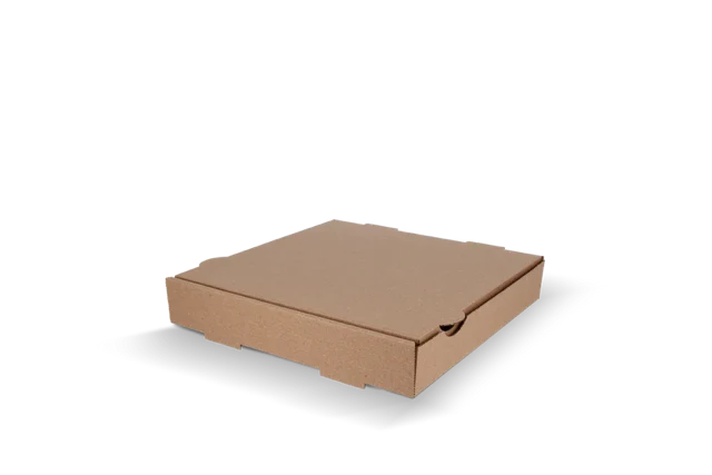 Pizzakartonger 24x4x24cm kraft brun (100 st) [TK-9987693]