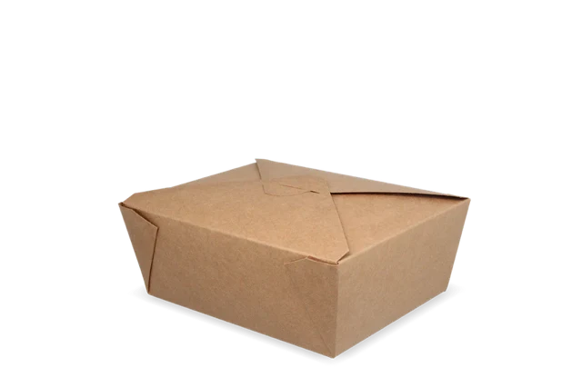 Orientalisk matlåda 12x6,5x15,2 cm 1300ml kraft (300 st) [TK-9987067]