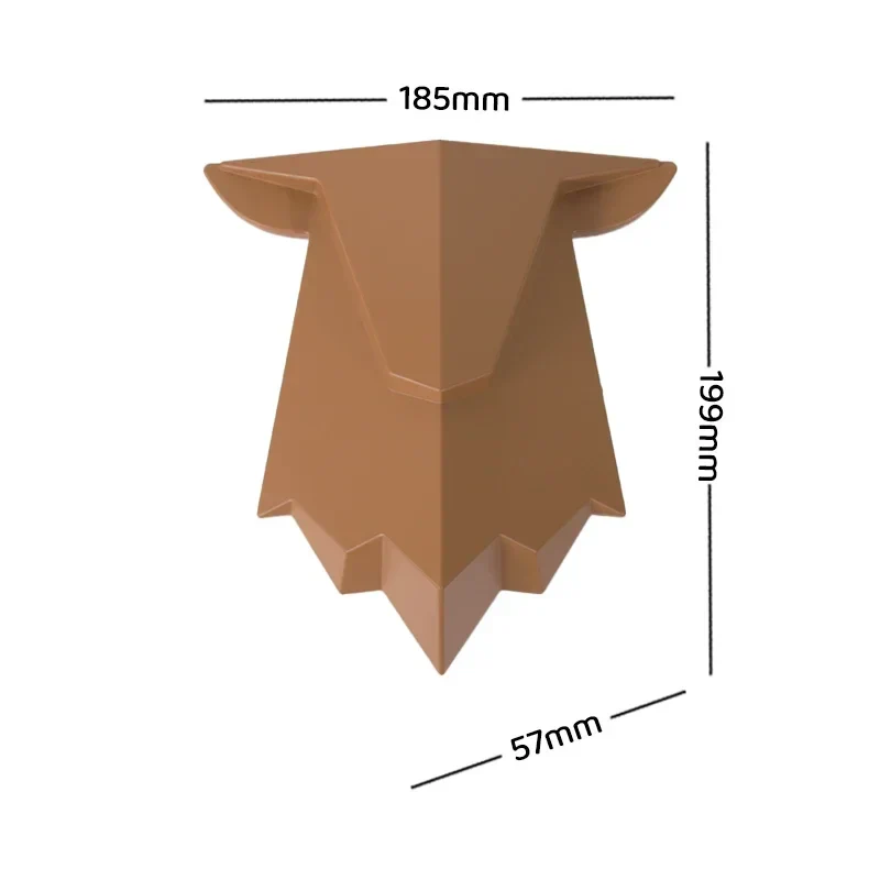 Geometric Deer Artsy Wall Lamp