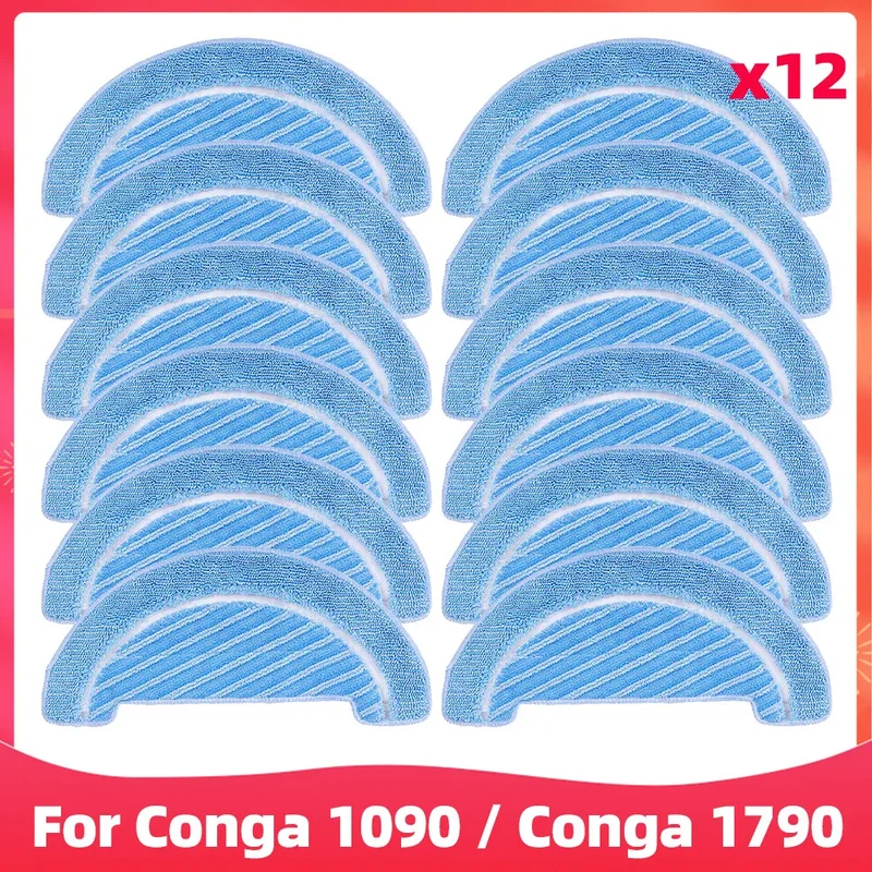 Cecotec Conga 1090 / 1790 Titanium Ultra Robot Vacuum Spare Parts – Brush, Filter & Mop