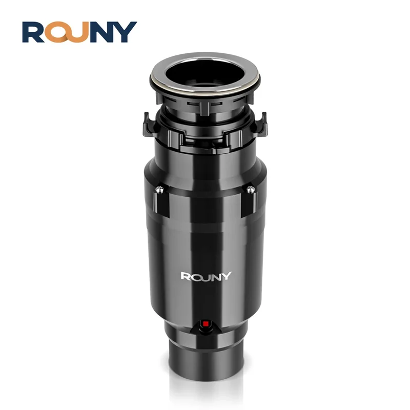ROUNY 1/2 HP Continuous Feed Garbage Disposal with Sound Reduction – EU Plug