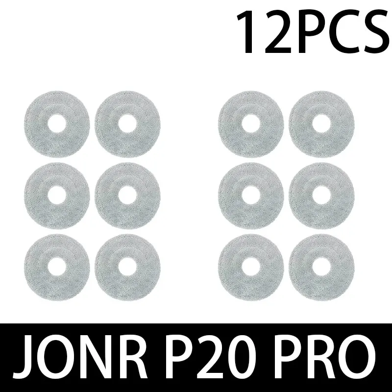 JONR P20 PRO / T5 Pro Robot Vacuum Spare Parts – Brush, Filter & Mop Replacement