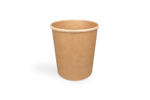 soppkopp kartong 450ml Ø9,8 cm 16oz kraft (500 st) [TK-9988174]