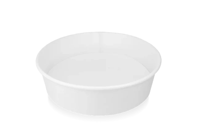 sallad Poke Skål 900ml 30oz Ø18,4x5cm Vit (300 st) [TK-9987586]