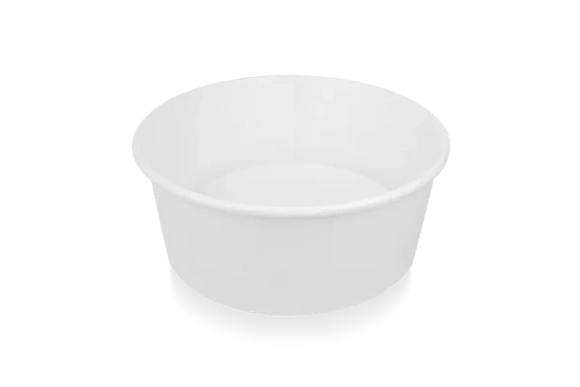 sallad Poke Skål 750ml 26oz Ø14,8x6 cm Vit (300 st) [TK-9987583]