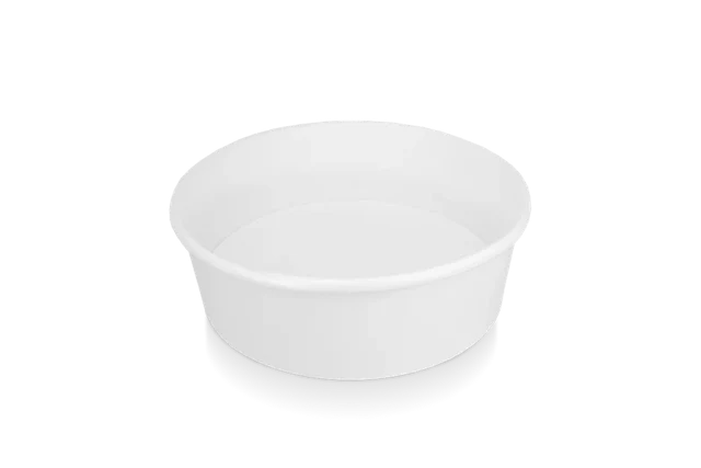 sallad Poke Skål 500ml 20oz Ø14,8x4,6cm Vit (300 st) [TK-9987581]