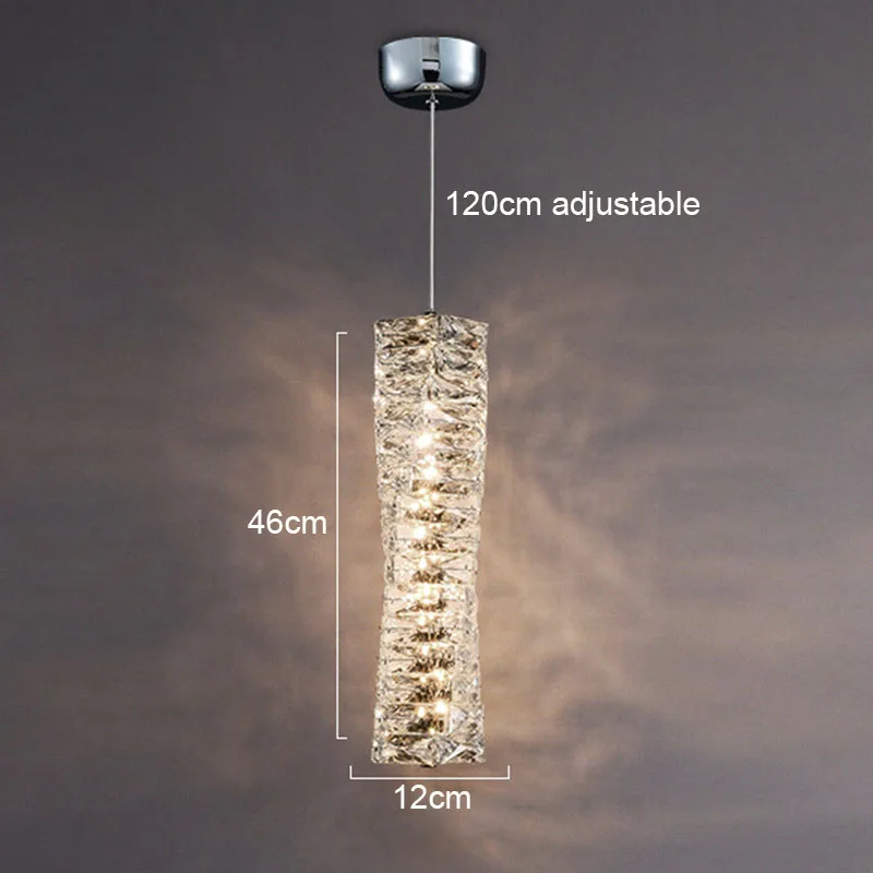 Icefall Crystal American Wall Lamp