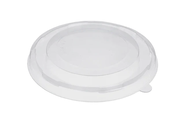 Lock sallad Poke Skål 900ml-1300ml Ø18,4cm transparent stackable (300 st) [TK-9987010]