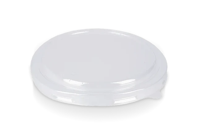 Lock sallad Poke Skål 900ml-1300ml Ø18,4cm transparent (300 st) [TK-9987010-A]
