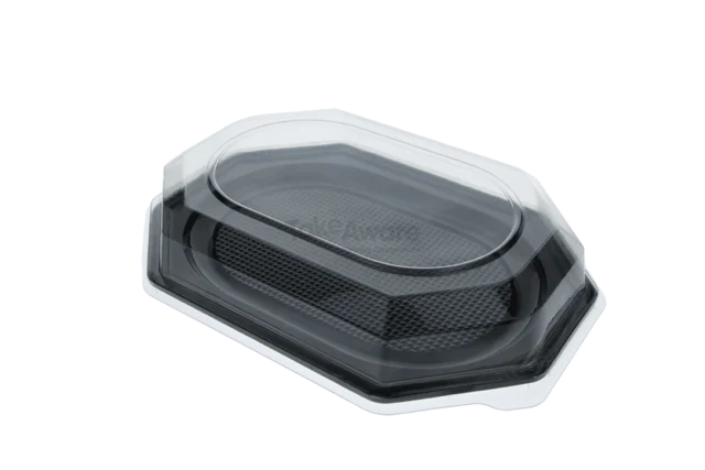 Lock rPET för Cateringbrickor 45cm transparent (50 st) [TK-9987253]