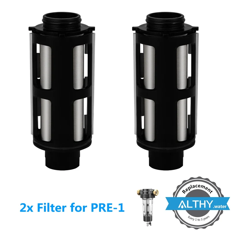 ALTHY Central Prefilter Backwash Replacement Filter — PRE1/PRE2/PRE3/PRE4/AUTO2, Stainless Steel Mesh