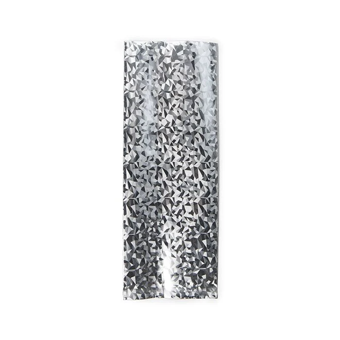 Plastpåsar Holografisk kristall 7,6x20,3 cm Förseglingsbar av värme (25 St) [SVP38HI]