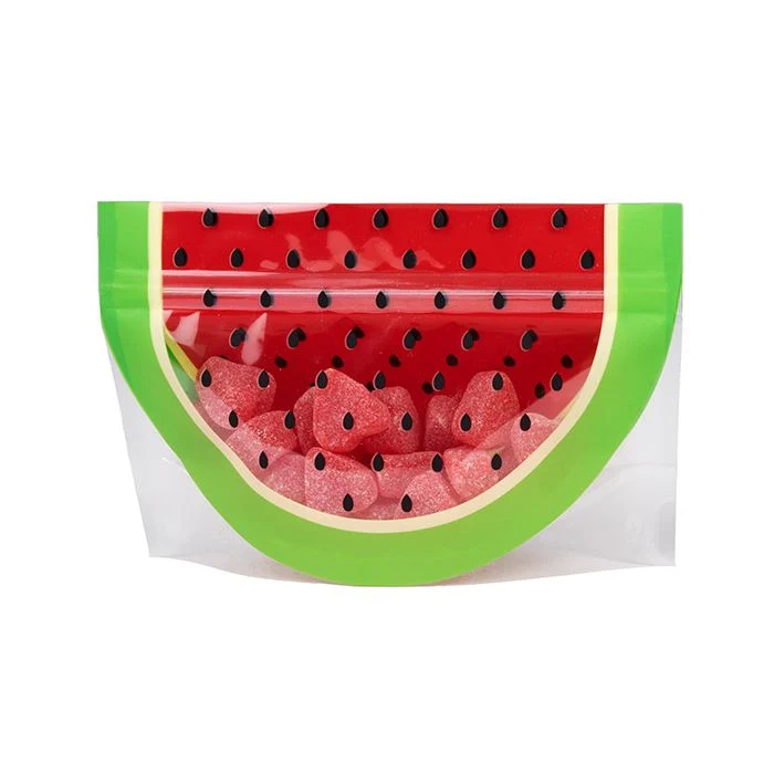 Stå upp påsar Form av vattenmelon 20,3x7,6x13,3 cm (100 St) [SP3WZ]