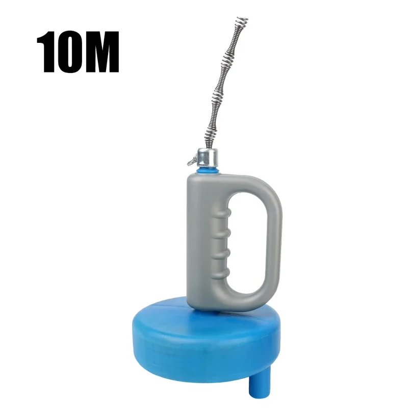 Manual Hand-Crank Drain Snake Shape Plumbing Tool