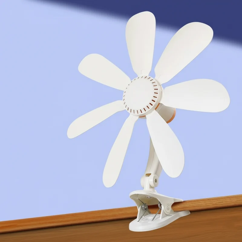 Portable Clip-On Desk & Bedside Fan