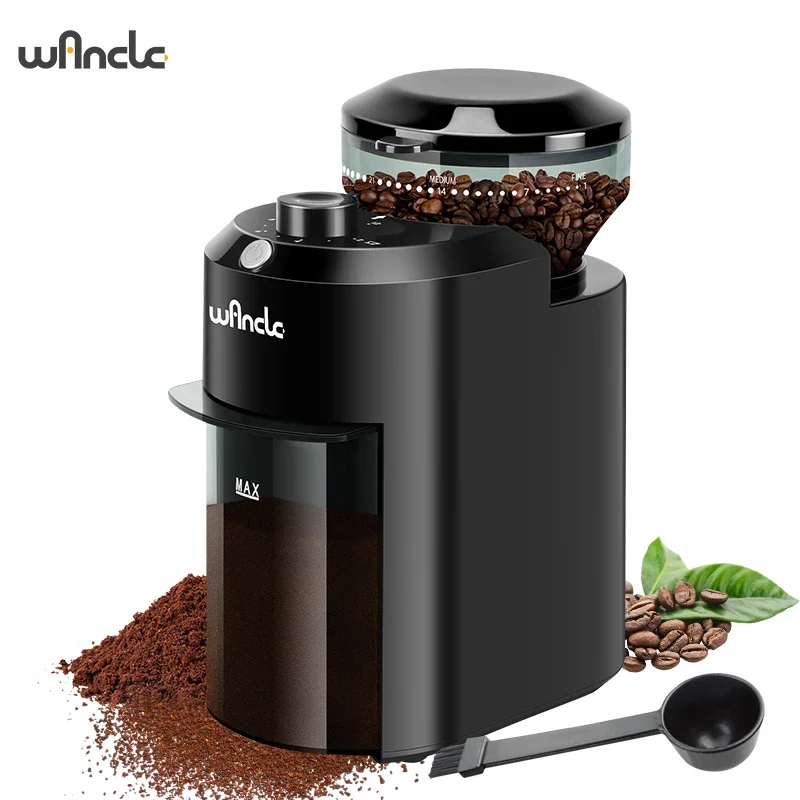 Electric Burr Coffee Grinder | 31 Grind Settings | 200g | EU 220V