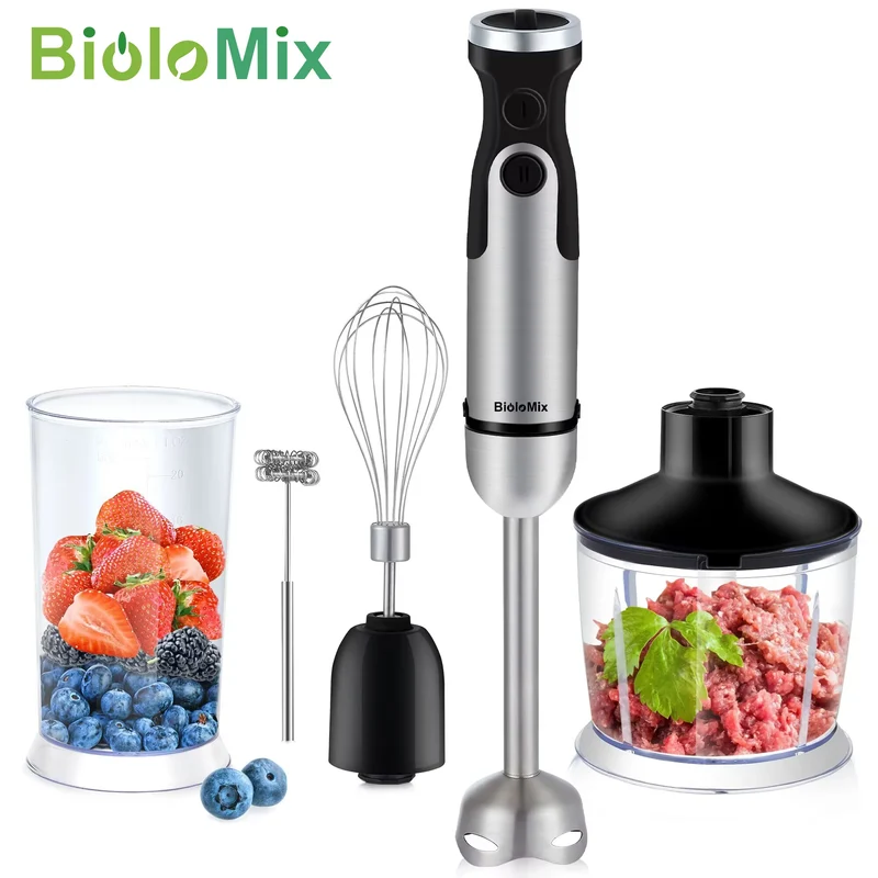 BioloMix 5-in-1 Blender TB-1800 | 1800W | Smoothie, Soup & More | EU 220V