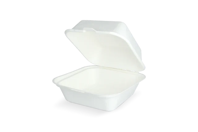hamburgerlåda sockerrör 15,3x8x15,3 cm (500 st) [TK-9988192]