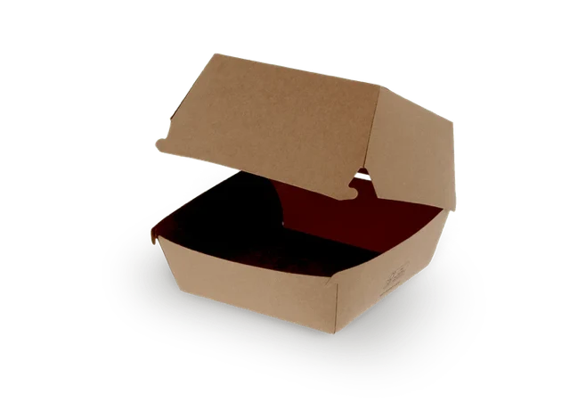 hamburgerlåda kraft 12x10x12 cm FSC®Mix (600 st) [TK-9987219]