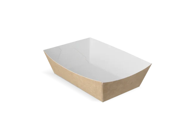 Brickor för pommes frites A9 kraft/Vit (400 st) [TK-9987892]