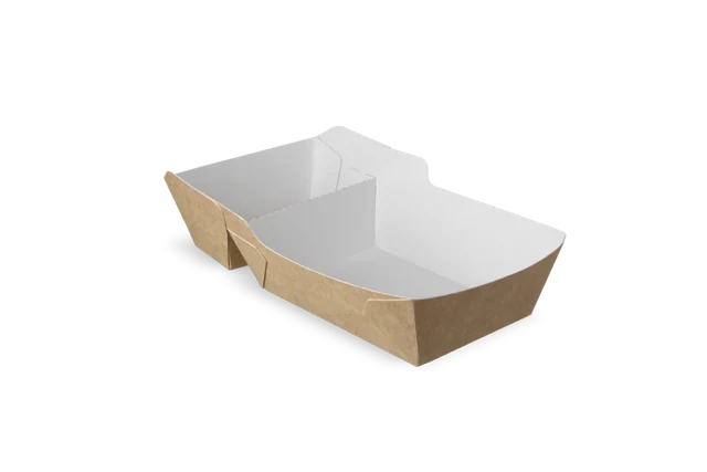 Brickor för pommes frites A23 (A7+1) kraft/Vit (400 st) [TK-9987898]