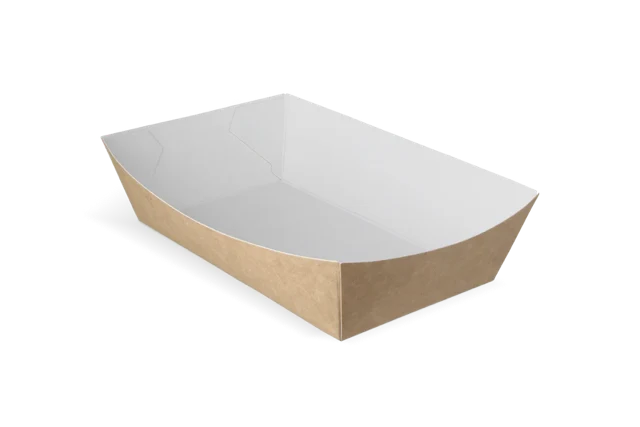 Brickor för pommes frites A14 kraft/Vit (400 st) [TK-9987894]