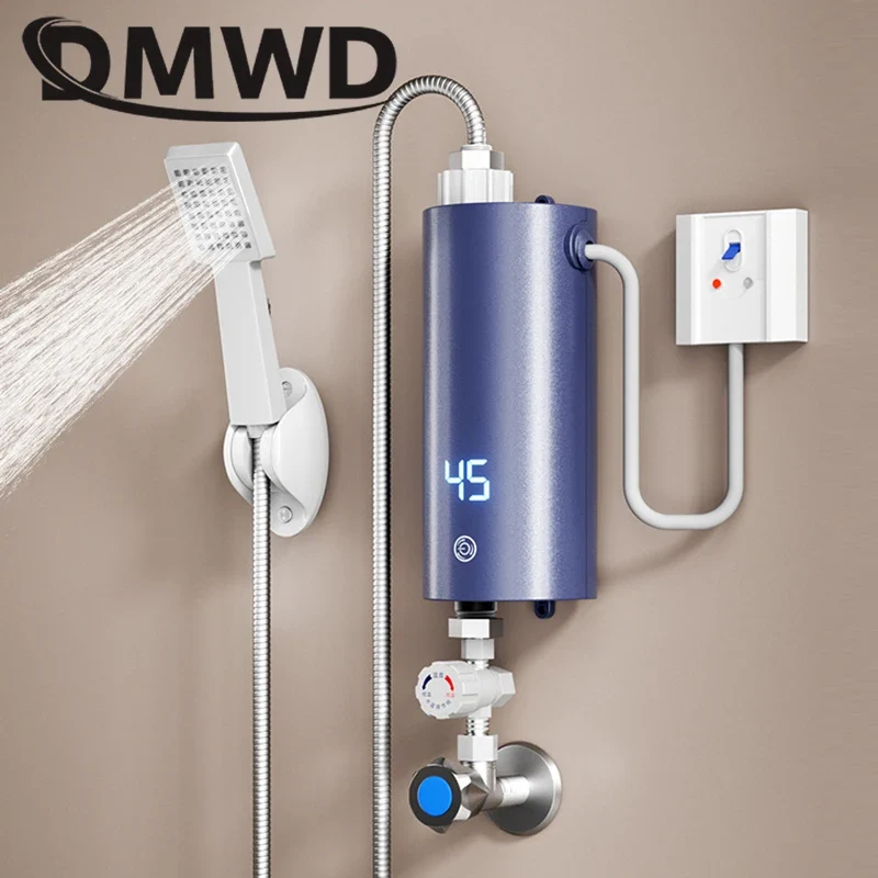 CUKYI 5500W Instant Water Heater | Tankless | Wall Mount | Shower Option | 220V