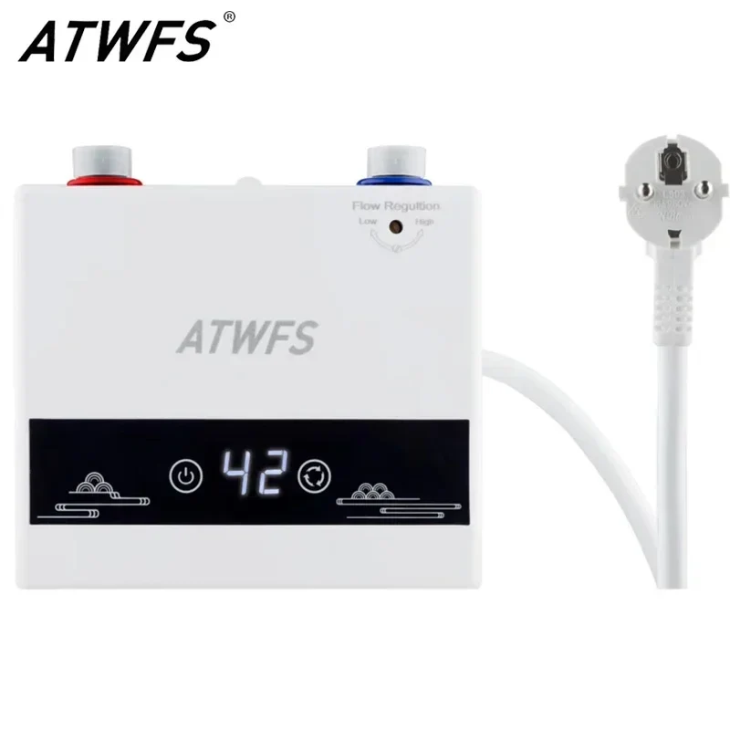 ATWFS Instant Water Heater 220V | 4600W | Portable | Bathroom & Kitchen