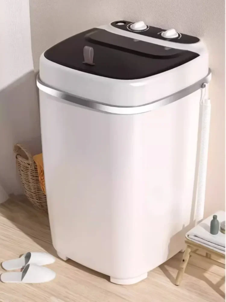 Mini Semi-Automatic Washing Machine – 7.5kg Large Capacity, for Socks, Underwear & Small Clothes, EU/UK/US/AU