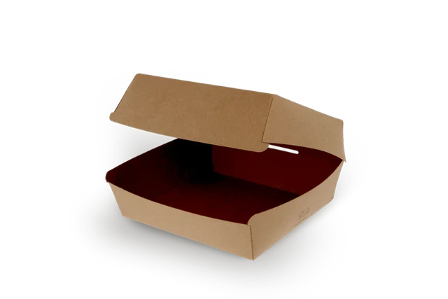 Menubox / Hamburgerbricka 20x8,8x20 cm FSC®Mix kraft (300 st) [TK-9987220]
