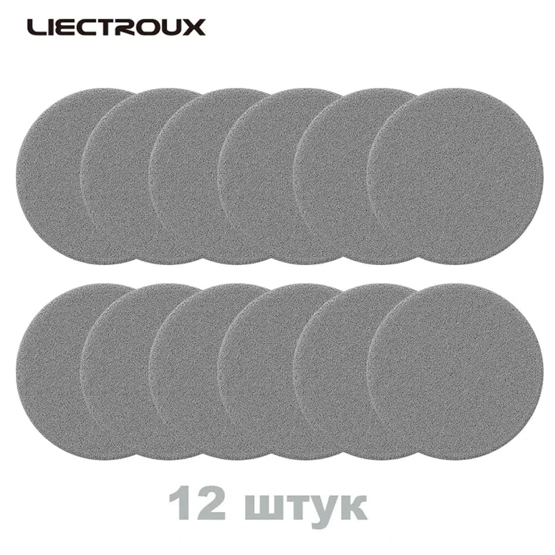 Liectroux YW810 Window Cleaning Robot Fiber Mopping Cloths | 12pcs Replacement Pack