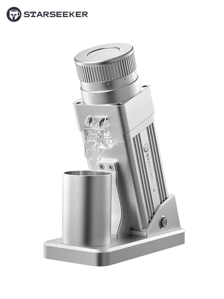 STARSEEKER E55Pro Electric Coffee Grinder | 55mm Conical Burr | Stepless Grind | Cold Brew | EU Plug