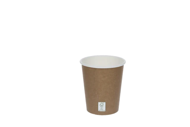 kaffekopp 230cc 8oz Ø8 cm FSC®Mix kraft brun (1.000 st) [TK-9987433]