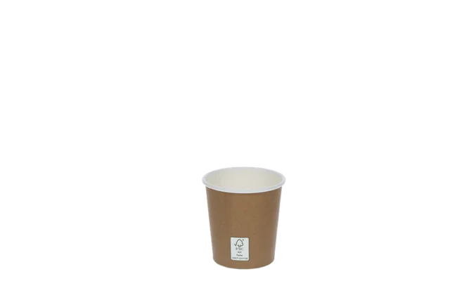 kaffekopp 120cc 4oz Ø6,3cm kraft brun FSC®Mix (1.000 st) [TK-9987431]