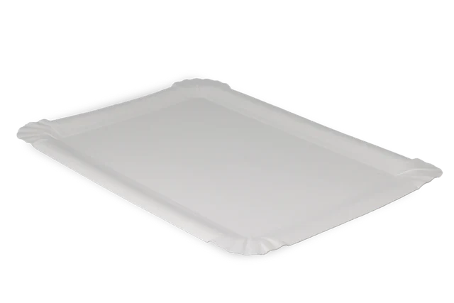 Kartong Skål 17x23 cm Vit (1.000 st) [TK-9987904]