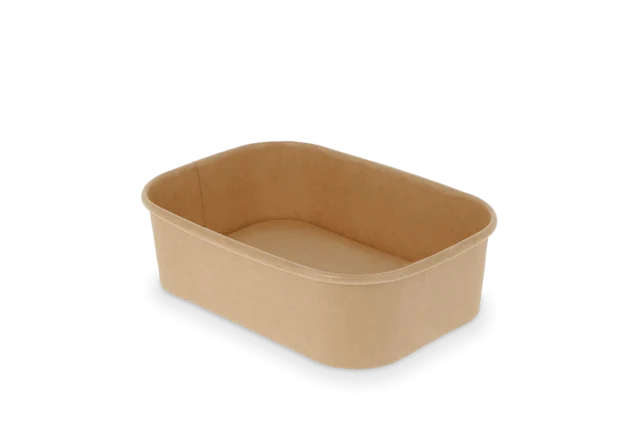 Behållare av papp12,1x5,2x17,3 cm 650ml Kraft (300 st) [TK-9988187]