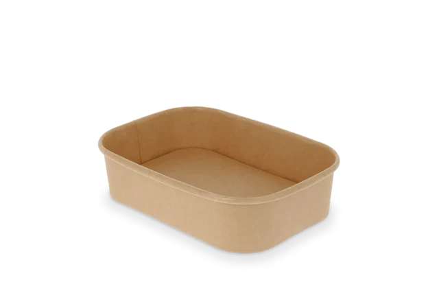 Behållare av papp12,1x4,1x17,3 cm 500ml Kraft (300 st) [TK-9988183]