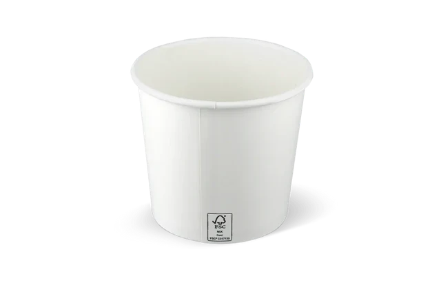 glassbägare Kartong 360ml Ø9 cm 12oz FSC®Mix Vit (1.000 st) [TK-9987447]