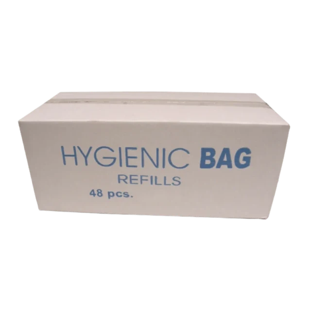 Hygien väskor plastic Vit (1.500 st) [TK-9988372]