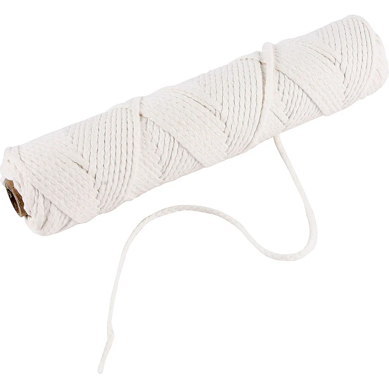 Veke till stearin, Lämplig för ljus med en diameter på 50–70 stöpta i stöpform, 100 g, 80 m/ 1 rl. [HOB-73322]