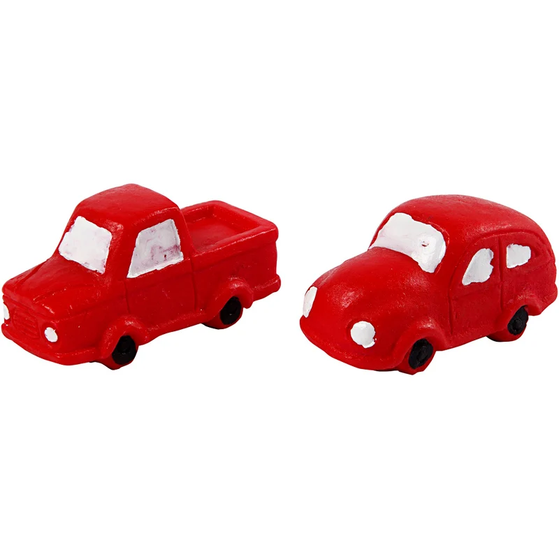 Minifigurer, H: 20 mm, L: 40 mm, röd, 2 st./ 1 förp. [HOB-69839]