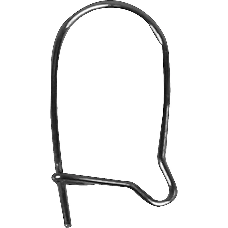 Öronkrokar, L: 15 mm, försilvrad, 10 st./ 1 förp. [HOB-603060]