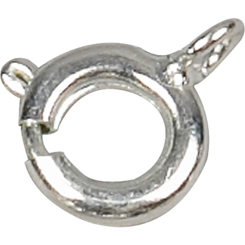 Fjäderlås, Dia. 7 mm, silver, 10 st./ 1 förp. [HOB-600300]
