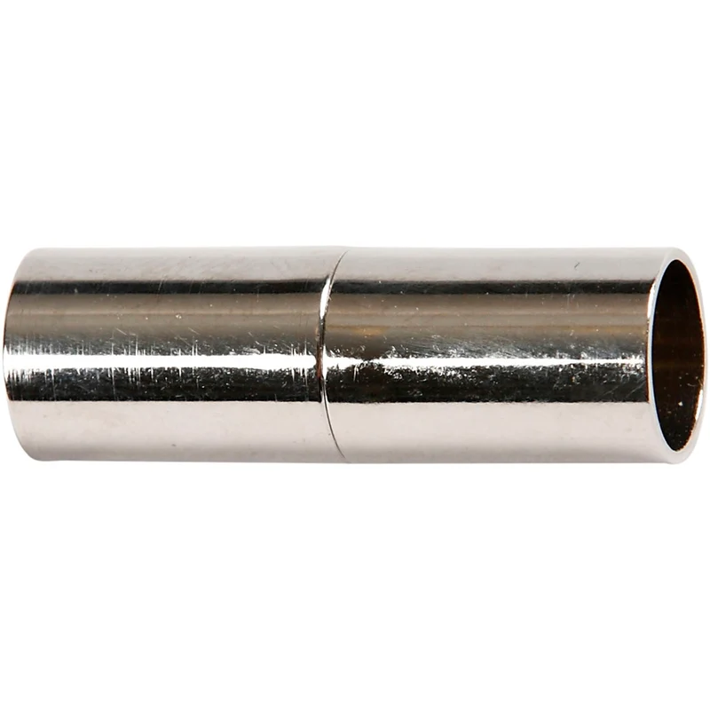 Magnetlås, L: 20 mm, Hålstl. 5 mm, försilvrad, 2 st./ 1 förp. [HOB-60024]