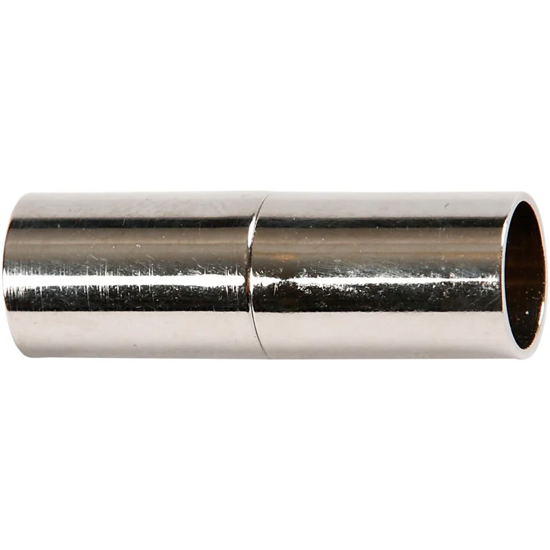 Magnetlås, L: 23 mm, Hålstl. 6 mm, försilvrad, 2 st./ 1 förp. [HOB-60023]