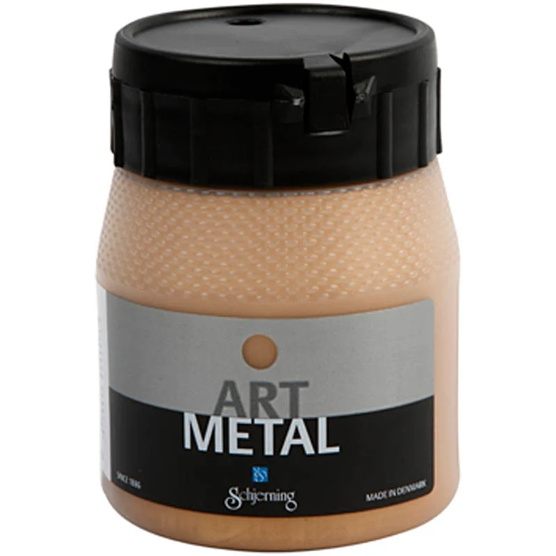 Art Metal Färg, mellanguld(5104), 250 ml/ 1 flaska [HOB-30701]