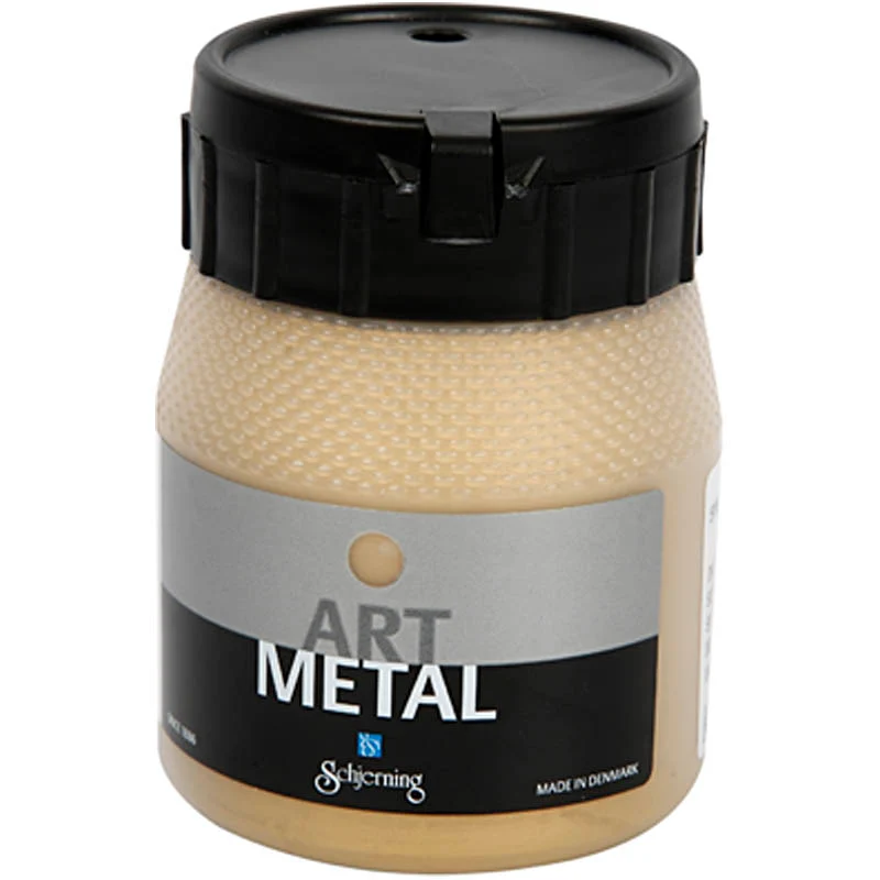 Art Metal Färg, ljusguld(5102), 250 ml/ 1 flaska [HOB-30700]