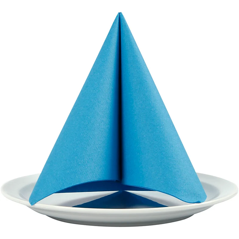 Servetter, stl. 40x40 cm, 60 g, turkos, 20 st./ 1 förp. [HOB-598008]