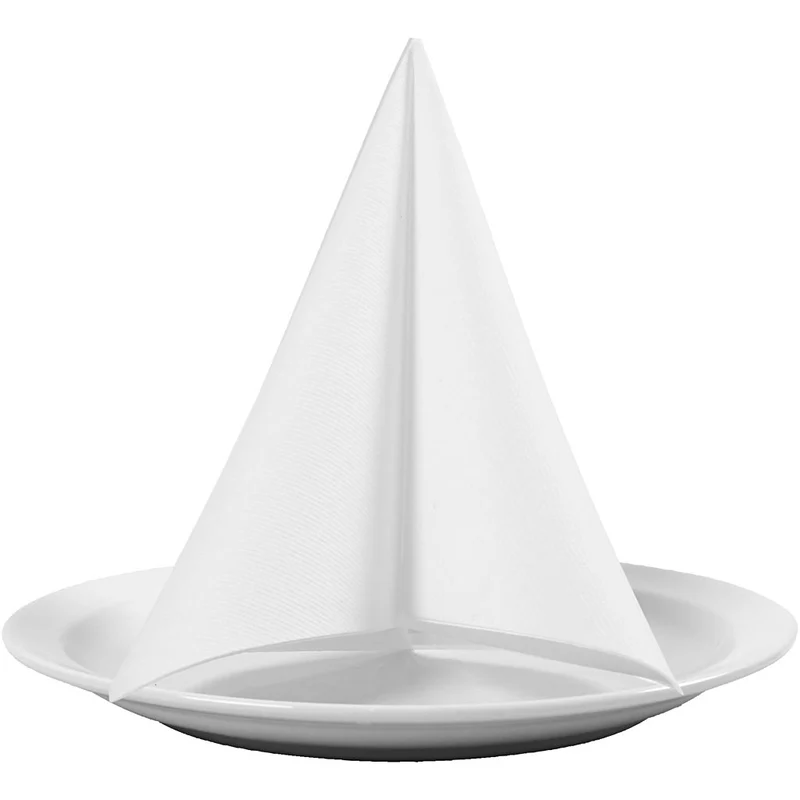 Servetter, stl. 40x40 cm, 60 g, vit, 20 st./ 1 förp. [HOB-598001]