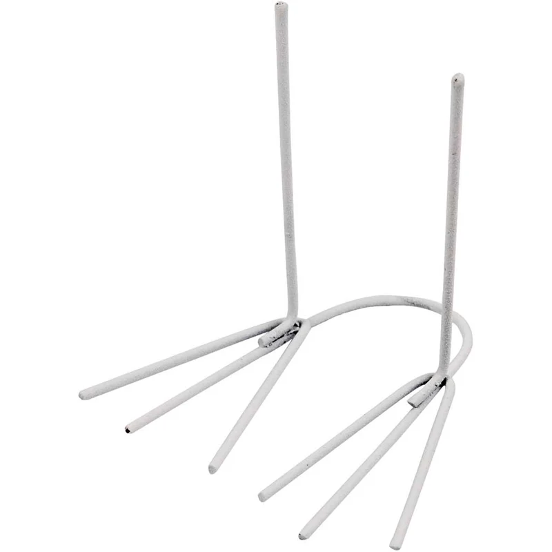 Fågel-/Kycklingfötter, H: 4,5 cm, B: 2,5 cm, vit, 20 par/ 1 förp. [HOB-59362]